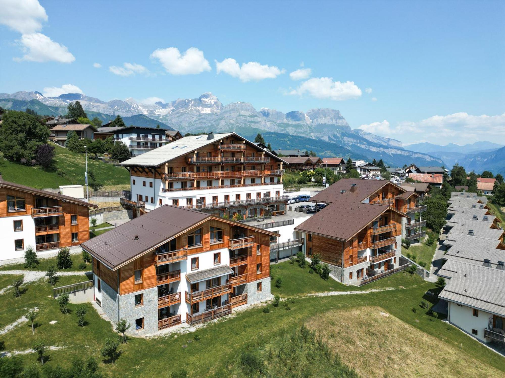 꽁블루 Terresens - Les Fermes Du Mont-Blanc 아파트 호텔 외부 사진